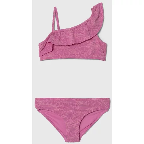 Abercrombie & Fitch Dječji dvodijelni kupaći kostim boja: ružičasta