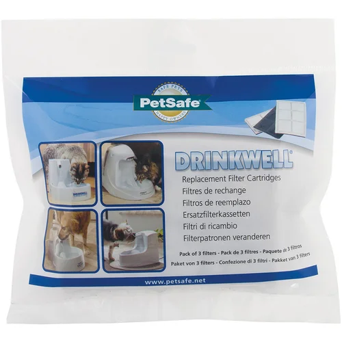 Drinkwell Platinum pojilica, 5 litara by PetSafe - Zamjenski filteri (3 komada)