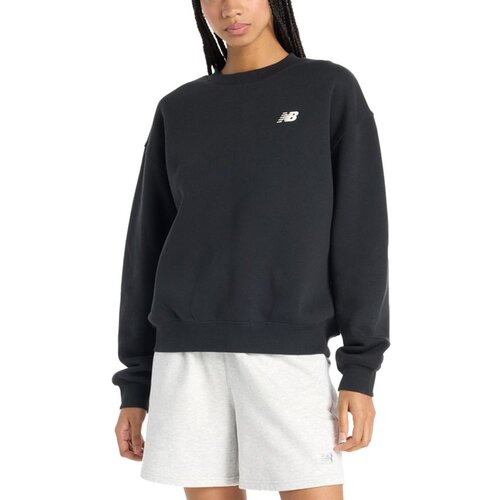 New Balance ženski duks Reimagined fleece crew WT51517-BK Slike