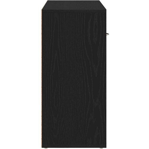  Komoda crni hrast 88x30x64 cm Inženirsko drvo Slike