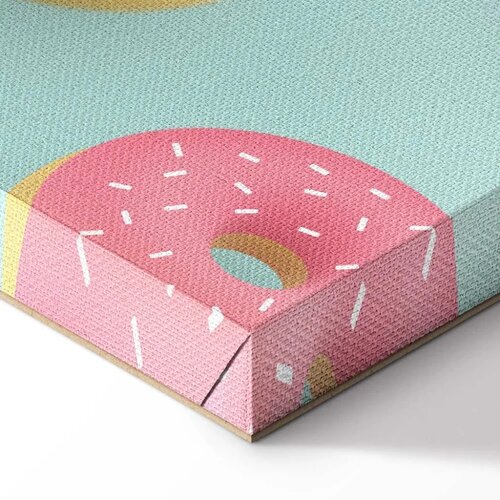  Slika - Pastel Donuts (1 Part) Vertical 40x60 Akustična Slike