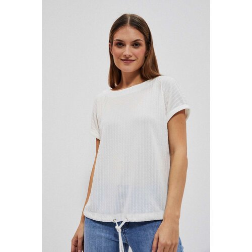 Marisse Women's T-Shirt L-Ts-4024 Off White Cene