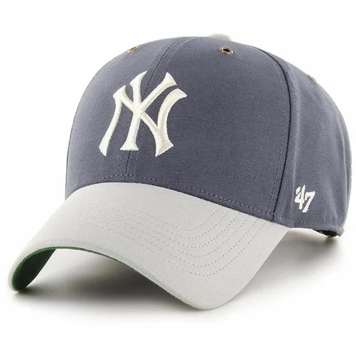 47 Brand Bombažna kapa s šiltom MLB New York Yankees