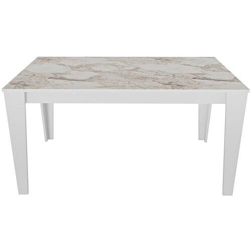 Woody Fashion Trpezarijski sto Bud 145x75x85cm Bijeli Cene