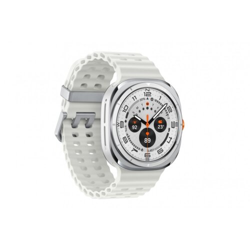 Samsung Galaxy Watch Ultra 3,81 cm (1.5") AMOLED 47 mm Digitalno 480 x 480 pikseli Ekran na dotik 4G Titanij, Bela Wi-Fi GPS Cene