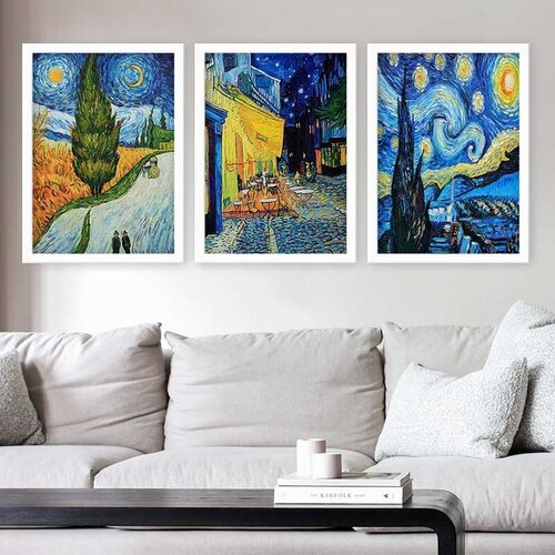 Wallity Set uramljenih slika 3BC_UN78512, 3 Dela Cene