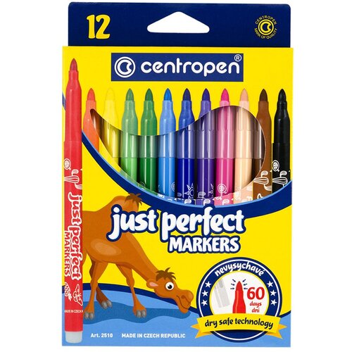 CENTROPEN Flomasteri Perfect 12 komada 2510/12 just perfect Cene