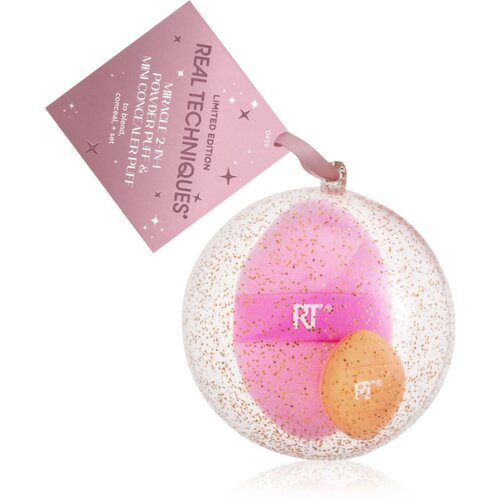Real Techniques Miracle 2-in-1 Powder Puff Ornament spužvica za puder 2 kom Cijene