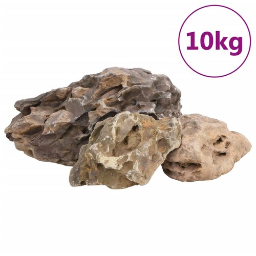 vidaXL Zmajev kamen 10 kg sivi 10-40 cm, (21063945) Cene