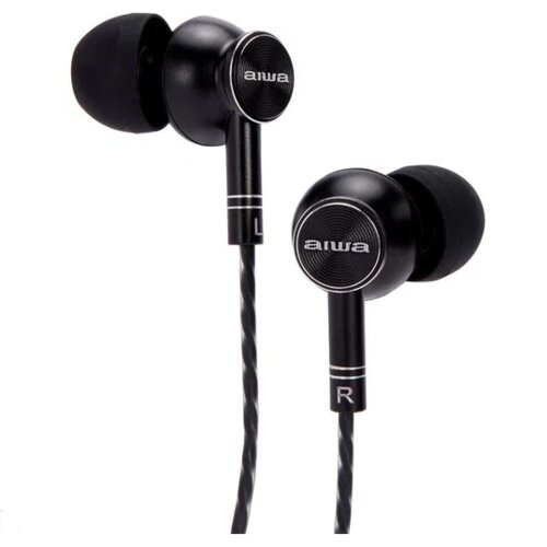 Aiwa ESTM-100BK ELEGANTNE IN-EAR slu&scaron;alice s kontrolama i mikrofonom ( 2 pack - 2komada) Cijene