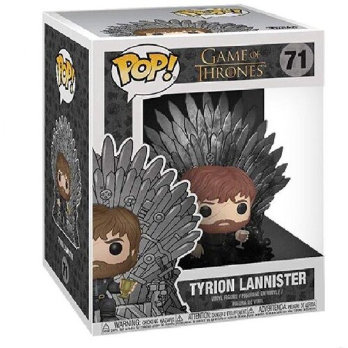 Funko Pop Deluxe: Got S10 - Tyrion Sitting On Iron Throne Slike