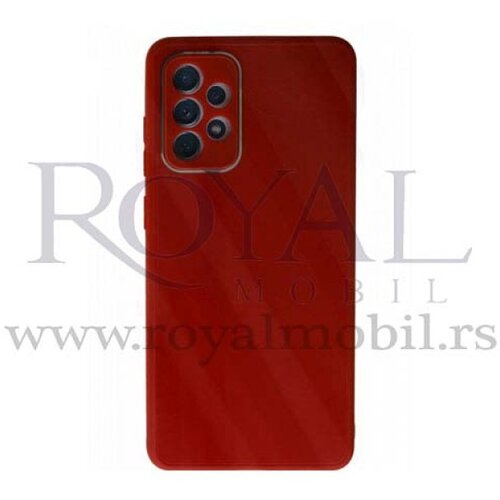  futrola glass case za samsung A736 galaxy A73 5G bordo Slike
