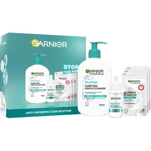 Garnier Pure Box Anti-Imperfection Routine darilni set za aknasto kožo Slike