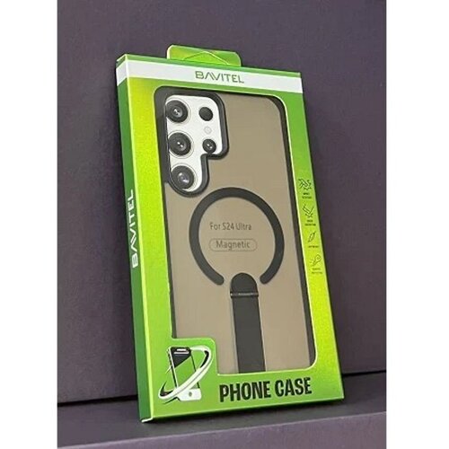 Samsung S24 Ultra Bavitel MagSafe sa naslonom crna Slike
