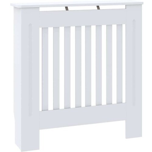 VidaXL pokrivač radijatora 2 pcs bijelo 78 x 19 x 81.5 cm Slike