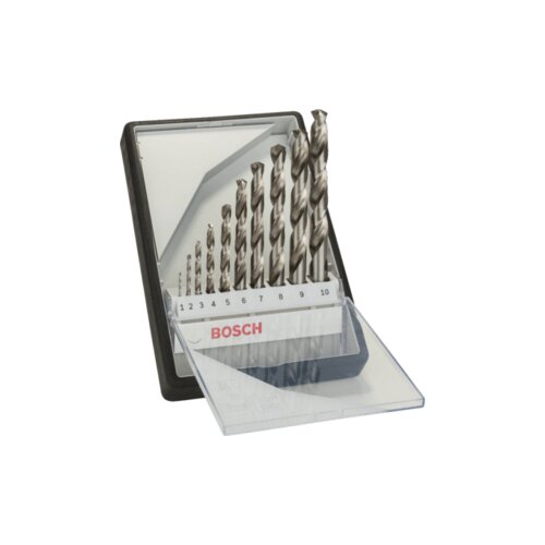 Bosch 10-delni robust line set burgija za metal hss-g, din 338, 135° Cene