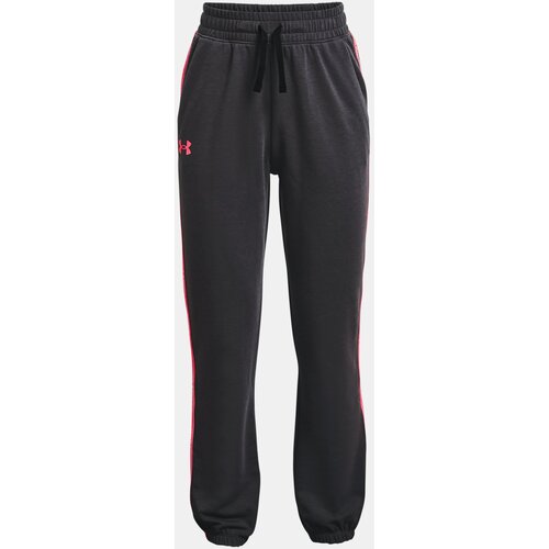Under Armour Sweatpants Rival Terry Taped Pant-BLK - Girls Cene