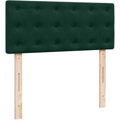 Box spring krevet s madracem tamnozeleni 120x200 cm bar&amp;scaron;unasti Slike
