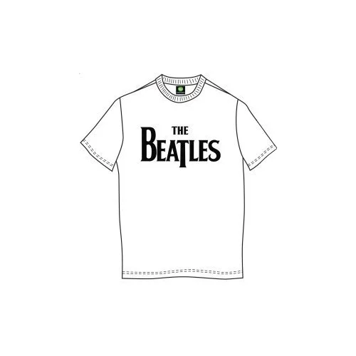 The Beatles Košulja Drop T Logo 5 - 6 godina Bijela