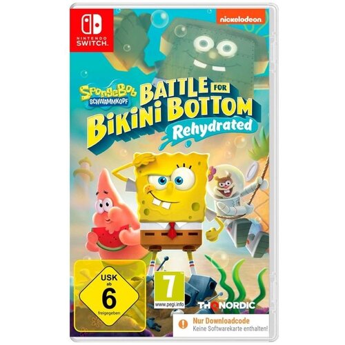 SpongeBob Squarepants Battle for Bikini Bottom Rehydrated - koda v &amp;scaron;katlici (SWITCH) Slike