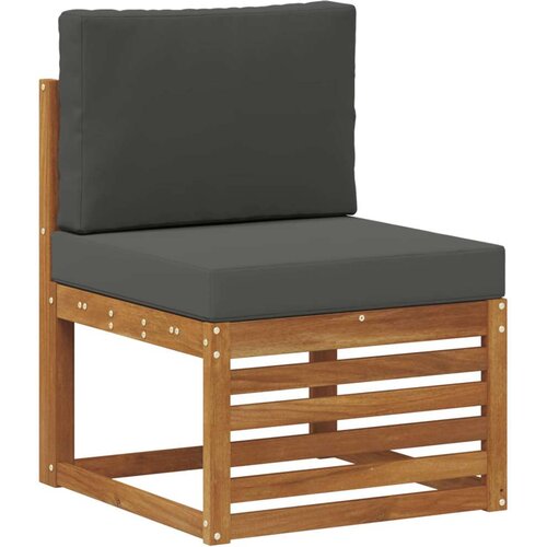  Setovi sofa s jastukom 4 Komad Prirodna i antracit Slike