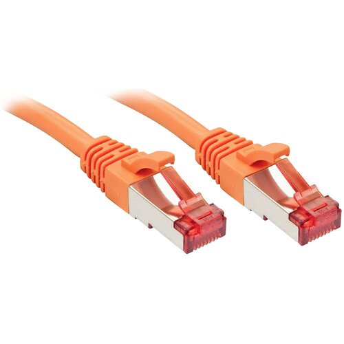 Lindy 47815 RJ45 omrežni kabel\, Patch kabel CAT 6 S/FTP 20.00 m oranžna 1 kos, (20419918) Cene