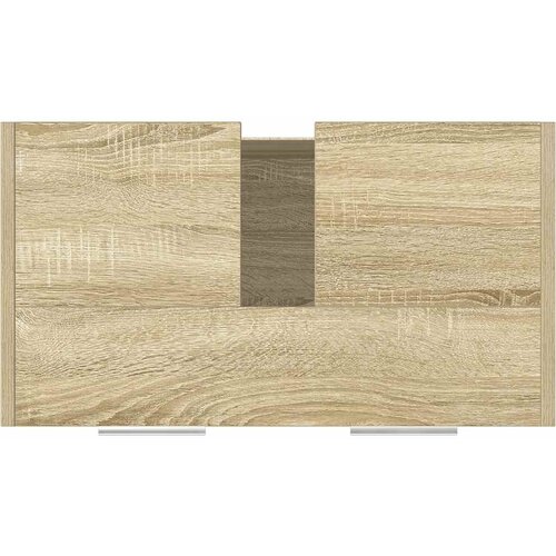  Ormarić za umivaonik boja hrasta 60x33x60 cm konstruirano drvo Smeđa Slike