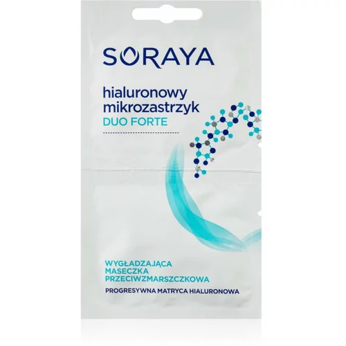 Soraya Hyaluronic Microinjection maska za zaglađivanje protiv bora 2x5 ml