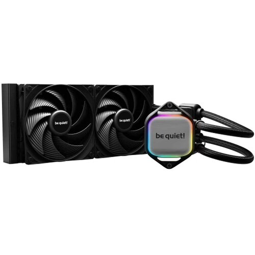 BE QUIET PURE LOOP 2, 240mm [with Mounting Kit for Intel and AMD], Doubly decoupled PWM pump, Two Pure Wings 3 PWM fan 120mm, Unmistakable design wi Cene