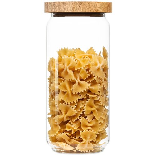 Klarstein Posoda za shranjevanje s pokrovom iz bambusa, 1000 ml, zložljiva, nepredušna Cene