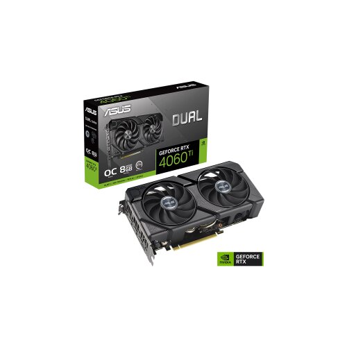 VGA ASUS DUAL-RTX4060TI-8G-EVO NVIDIA GeForce RTX4060 Ti 8GB 8GB GDDR6 128bit, HDMI, 3xDP Slike