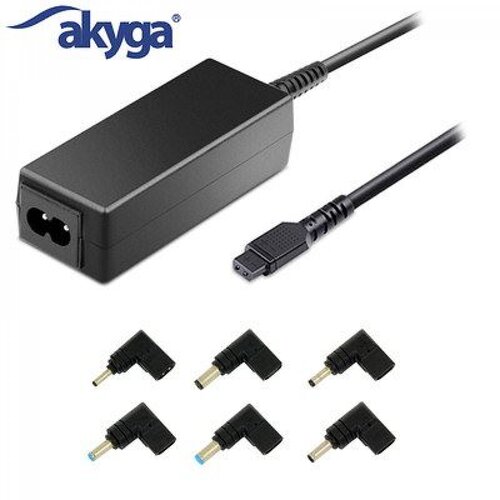 Akyga Univerzalni polnilec 65W za prenosne računalnike - 6x vtikač Slike