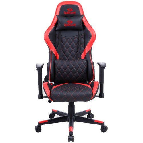 Redragon gaia gaming chair - black/red Cene