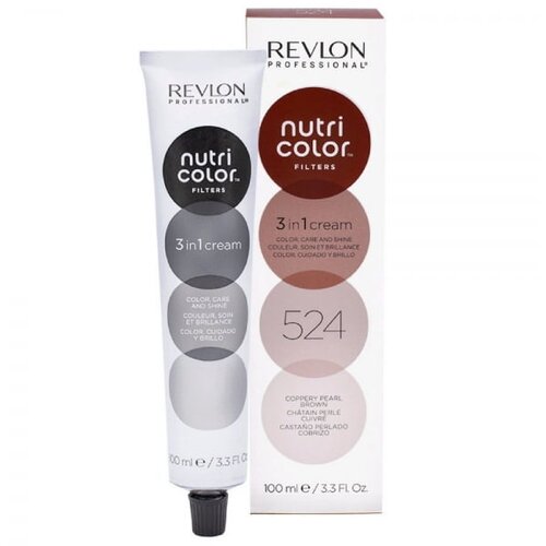 Revlon profesional Nutri Color Filters 524 coppery pearl brown 100ml Cene