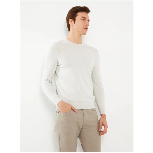 LC Waikiki Crew Neck Long Sleeve Men's Knitwear Sweater