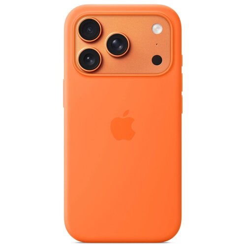 Apple Ovitek iPhone 17 Pro Silicone Case z MagSafe, Orange, (5000011517) Cene