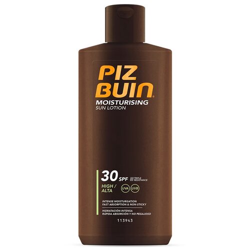 Piz Buin moisturising sun lotion SPF30 mleko za sončenje z vlažilnim učinkom 200 ml Cene