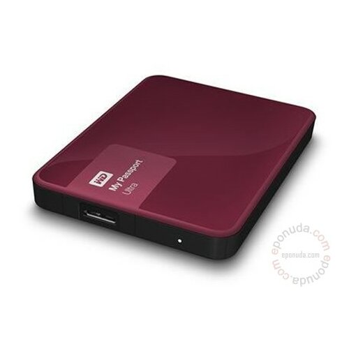 Western Digital 1TB Wild Berry WDBGPU0010BBY-EESN USB3.0 My Passport Ultra eksterni hard disk Slike