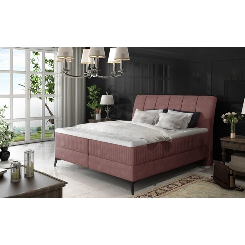 ELTAP Tapecirani boxspring krevet Aderito s dvostrukim spremi�tem-140x200-Kronos 29, Kronos 29 Pasy 2 Cijene