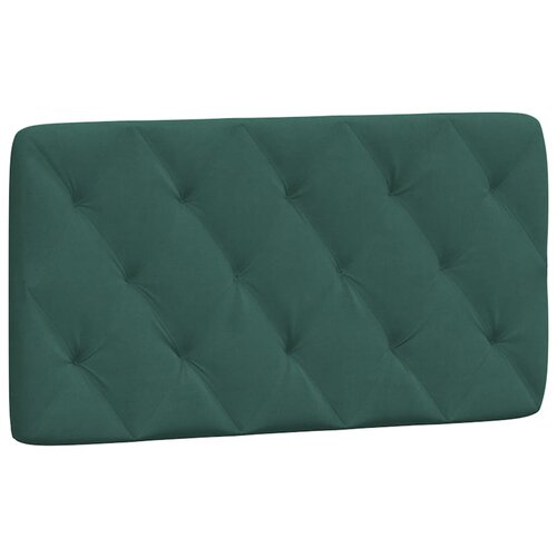 Maison Chic posteljno vzglavje - vzglavna omarica - vzglavna stranica temno zelena 100 cm žamet, (21704098) Slike