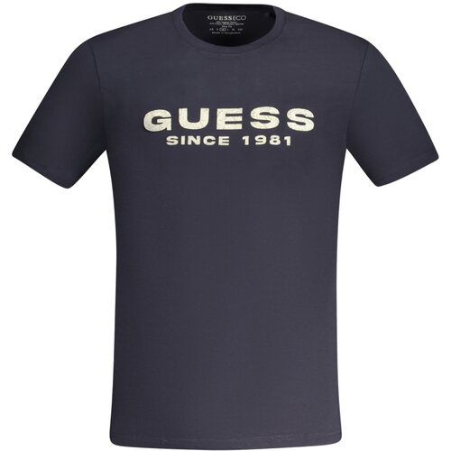 Guess Jeans SHORT SLEEVE T-SHIRT MEN BLUE Slike