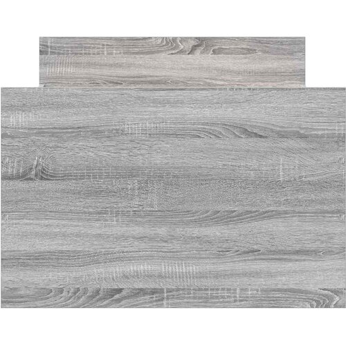  Okvir kreveta s uzglavljem i podnožjem boja hrasta 90 x 200 cm Slike