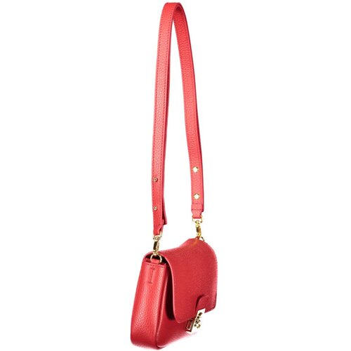 Coccinelle C-Me Lock Mini ženska kožna torbica 20x11x4 cm crvena Slike