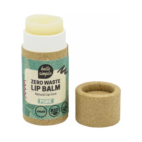 hello simple Zero Waste Lip Balm Pure