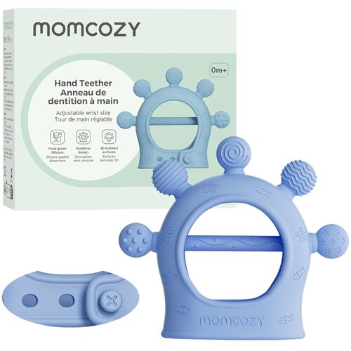 Momcozy® silikonska grickalica mitten blue Cijene