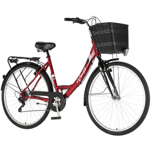 Visitor bicikl city venssini nexa city 28" alu 19" v-brake 6 brzina 155-178cm (s/m) crveni 1282115 Cene