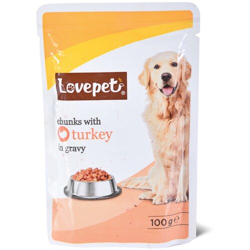 Lovepet Porcija za pse curka Love Pet 100g Slike