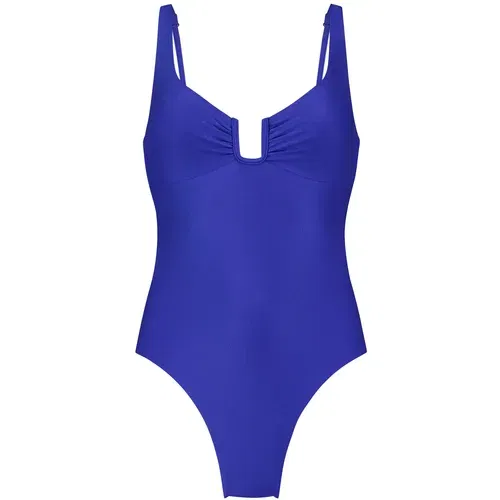 Hunkemöller Jednodijelni kupaći kostim 'Santorini' kraljevsko plava