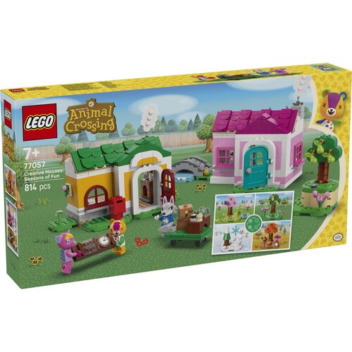 LEGO&amp;reg; Animal Crossing&amp;trade; 77057 Ustvarjalne hi&amp;scaron;e: zabava z letnimi časi Slike