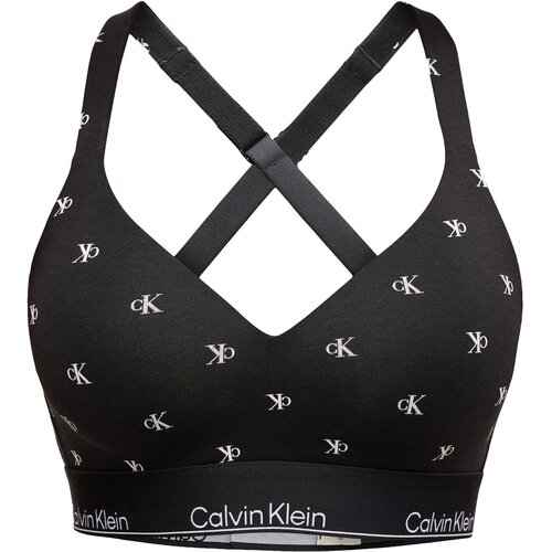 Calvin Klein Underwear Nedrček črna / bela Slike